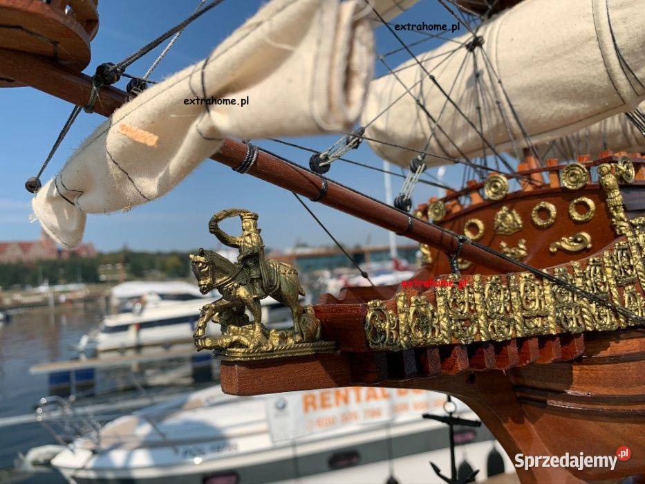 Drewniana Replika statku żaglowca Sovereign Of Szczecin