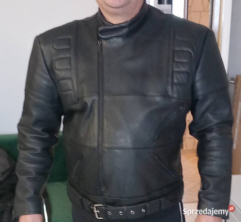 Kurtka Motocyklowa Ramoneska skóra naturalna Sosnowiec sprzedam