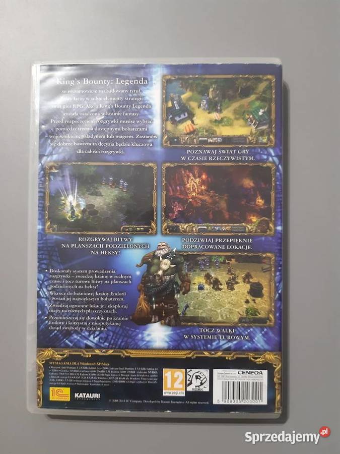 Gra PC Kings Bounty Legenda mazowieckie Radom