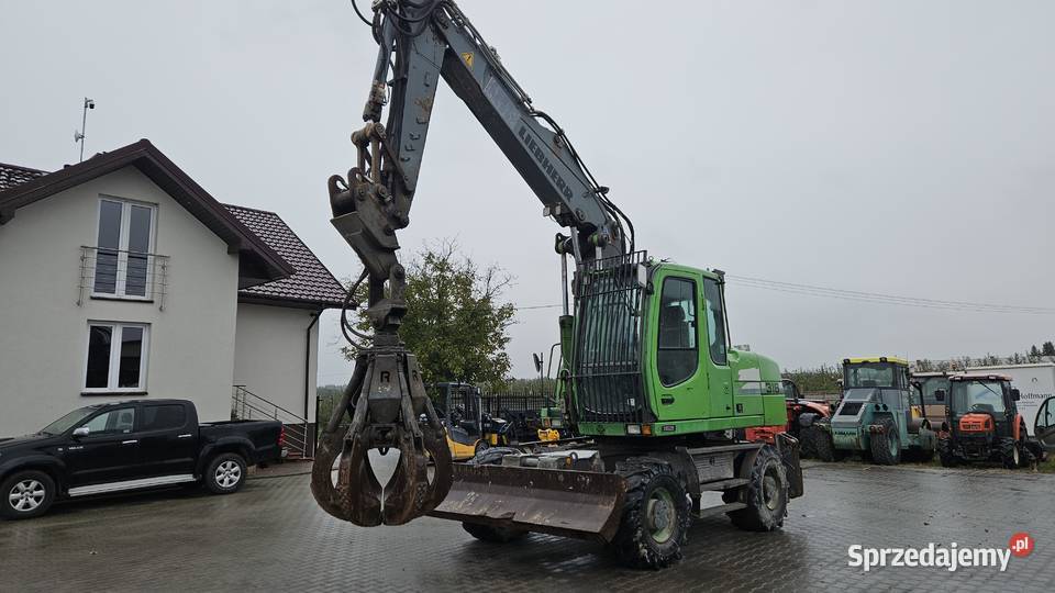 Koparka kołowa Liebherr A 316 Litronic chwytak nie Sochaczew sprzedam