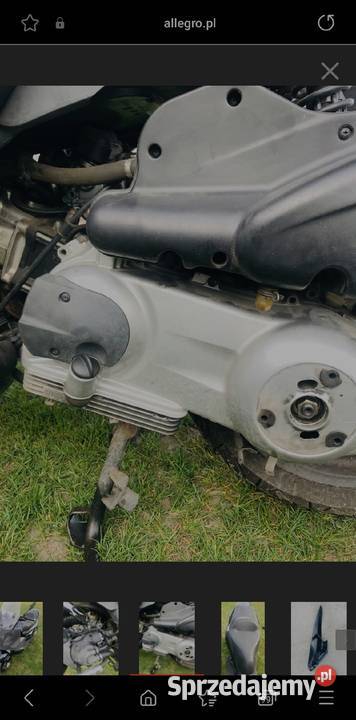 GILERA NEXUS 125 07 silnik lagi rama licznik Nowy Tomyśl