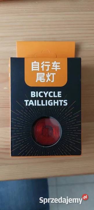 WEST BIKING inteligentne światło tylne rowerowe Pozostałe podkarpackie Krosno