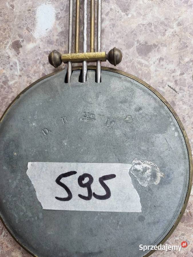 595 Wahadło rusztowe starego zegara ściennego Tczew