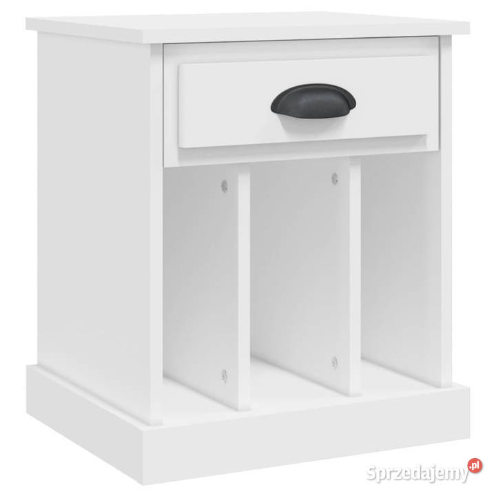 Szafka nocna biała 43x36x50 WM816344