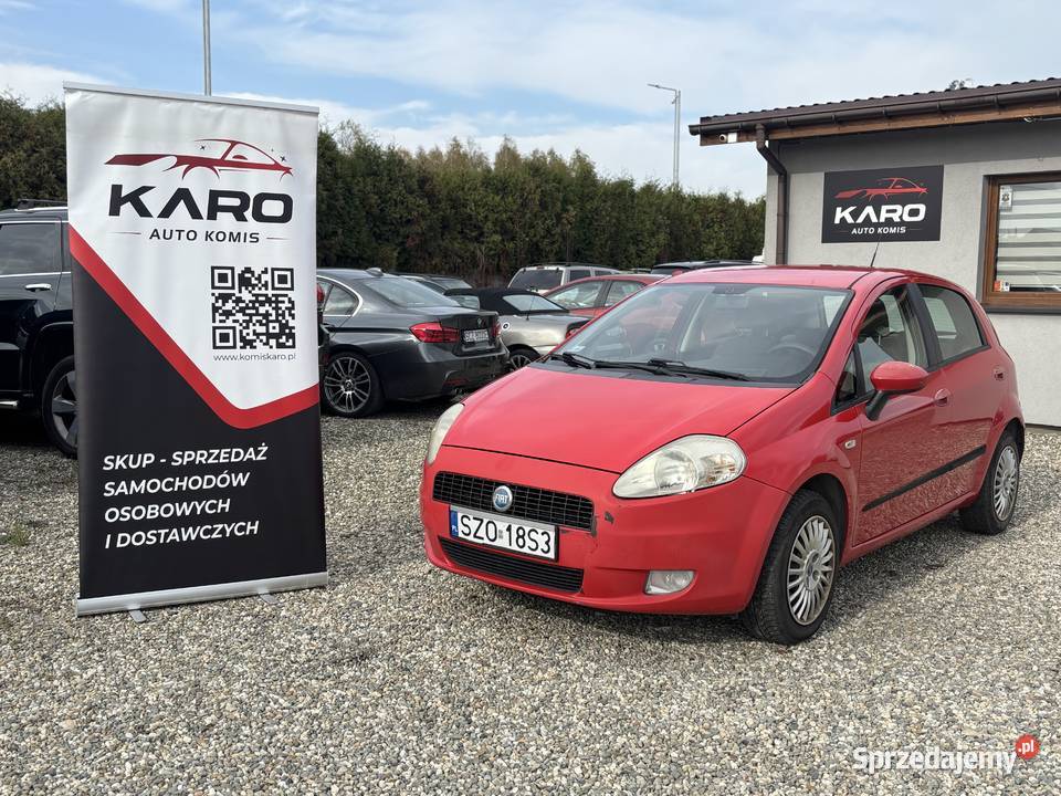Fiat Punto 2007r Niski Przebieg immobilizer Paniówki