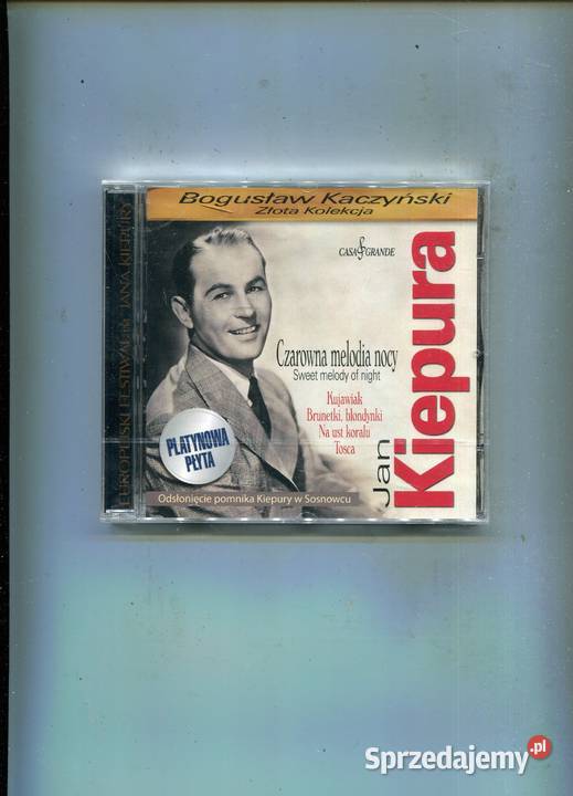 Czarowna melodia nocy Jan Kiepura Płyta CD Szczecin sprzedam