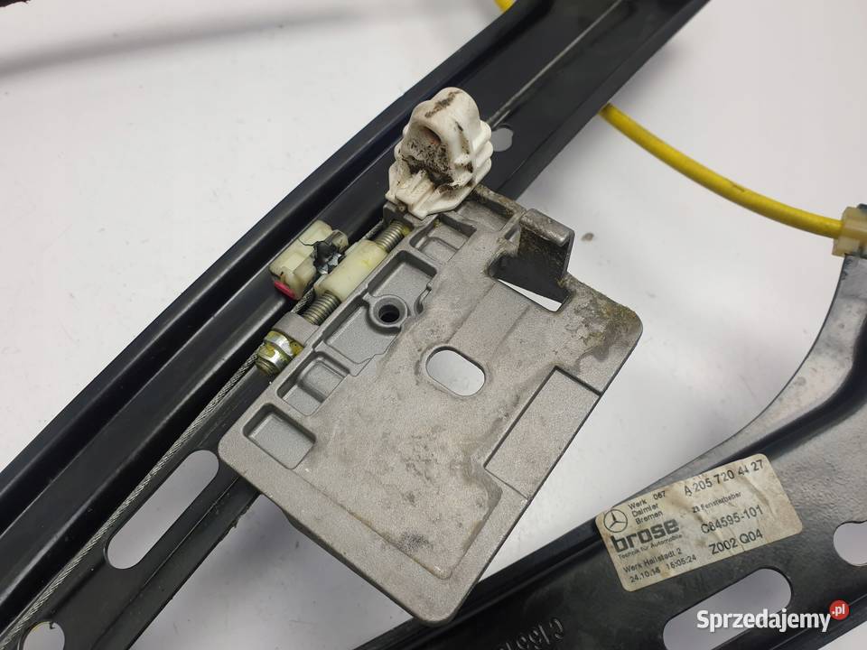 Mercedes A205 W205 PODNOŚNIK PRZEDNIEJ SZYBY osobowe Rudka