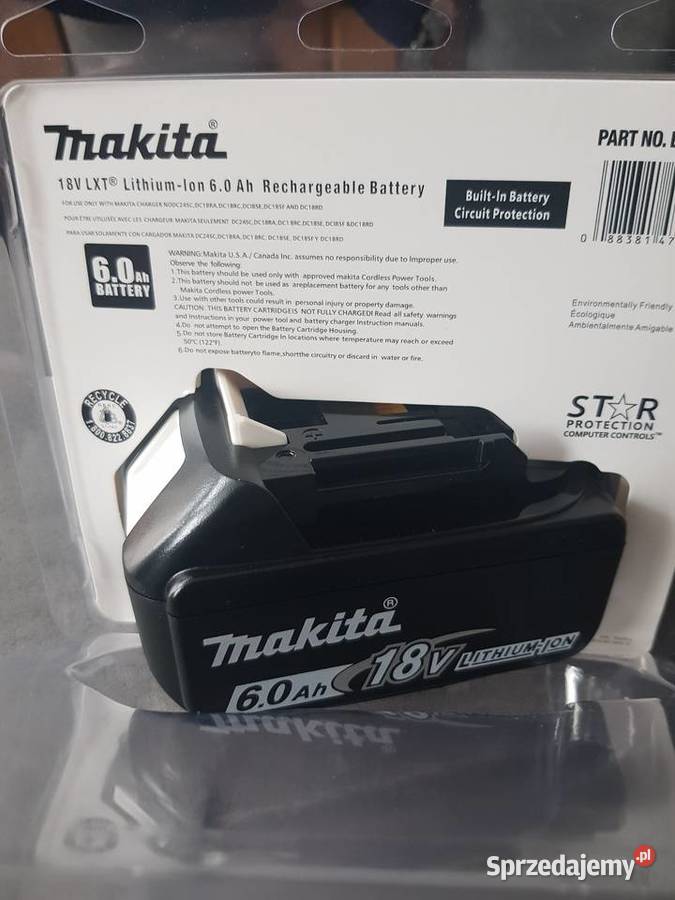 Bateria makita oryginalna 6Ah