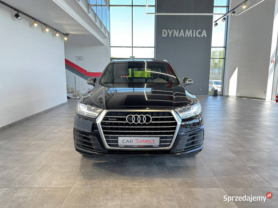 Audi Q7 30TDI 218 tiptronic quattro 2017 r salon podgrzewane fotele Myślenice