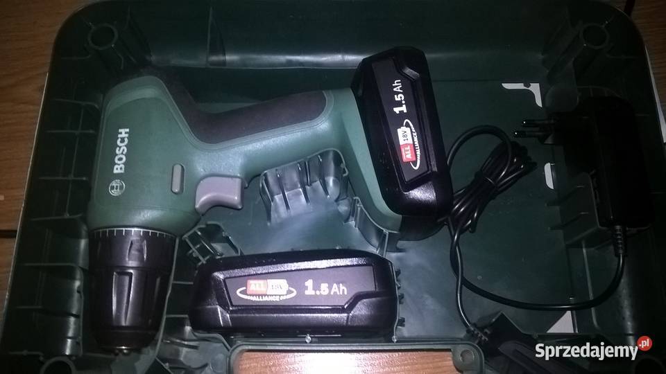 Wiertarko wkrętarka Bosch 2 X akumulator z mazowieckie Mińsk Mazowiecki