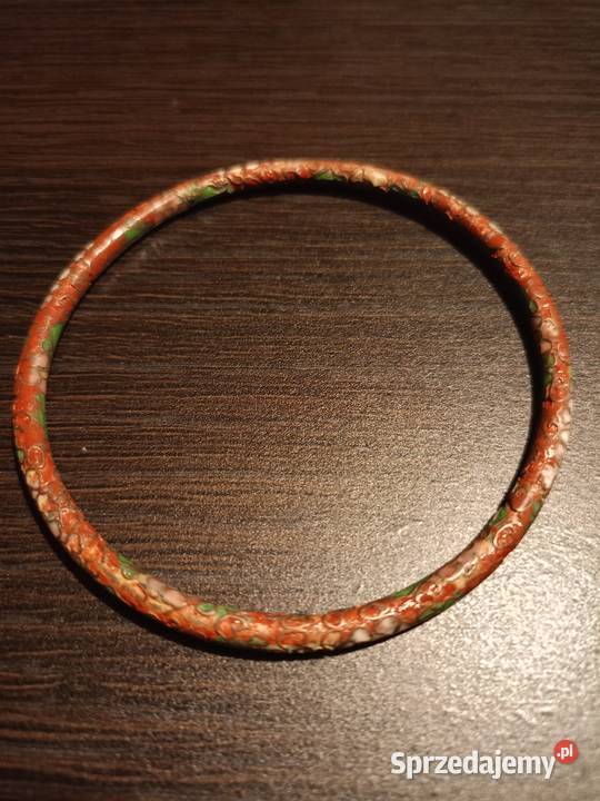Bransoletki cloisonne chińskie motywy kwiatowe 8