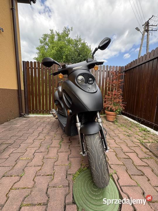 Zipp Triad 49cc 2006 pali na dotyk odmalowaniu Nowy Sącz