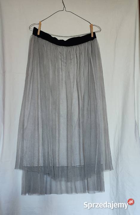 Spódnica tiulowa szara MLXL pomorskie Gdańsk sprzedam