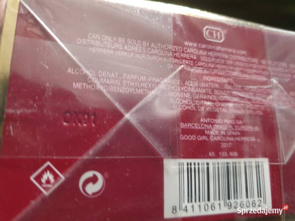 Carolina Cherrera Good Girl Velvet Fatale Radom