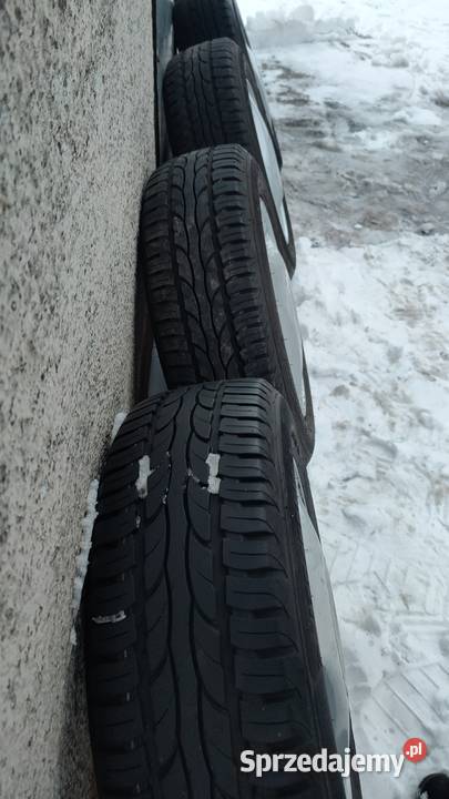 Oryginalne alufelgi OPEL 4x100 letnie opony kujawsko-pomorskie