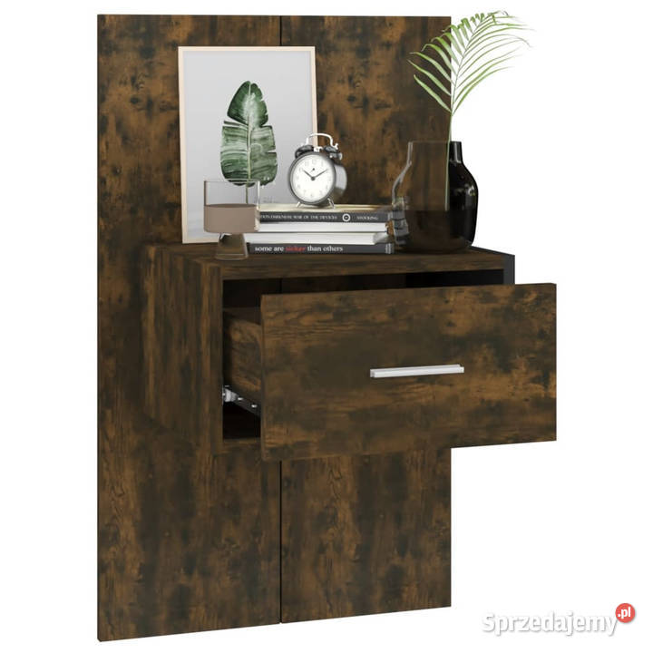 Wiszące szafki nocne 2 opalany dąb WM816953 Warszawa sprzedam
