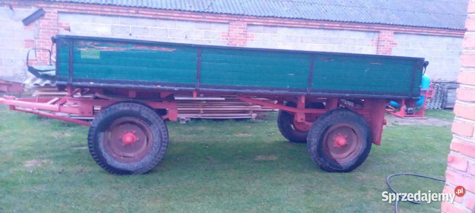 Przyczepa niemiecka 57t nieuszkodzony lubelskie Zamość