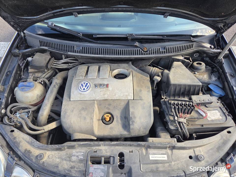 VW Polo 14TDI Full Skóry Navi Turek