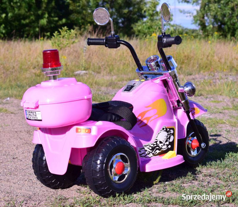 Pierwszy motorek MOTOR CHOPPER NA AKUMULATOR Myszków