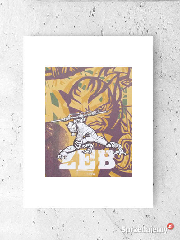 star wars plakaty A4 Zeb plakat gwiezdne wojny wielokolorowy Opole