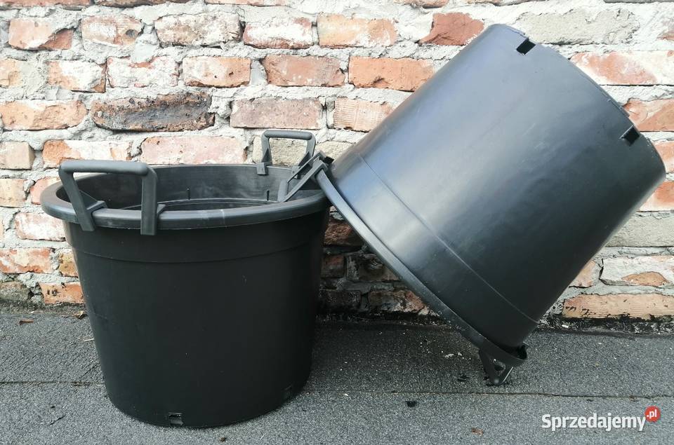 Doniczki 45 litrów z uchwytami GRUBE 45L śr 48 Pozostałe Siewierz
