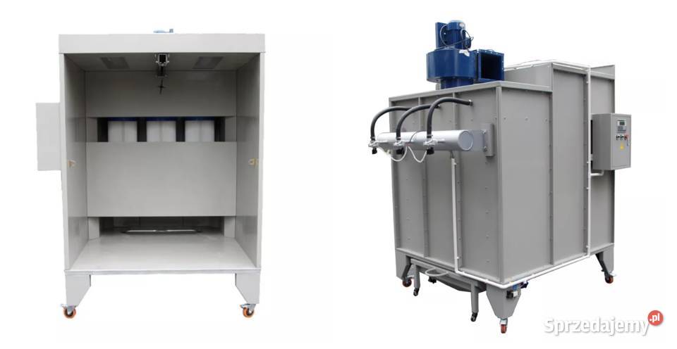 Kabina do malowania proszkowego komora