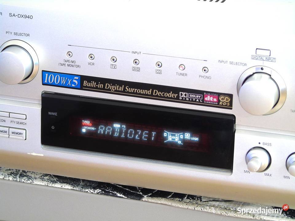 Amplituner Technics SADX90 sprawny 5x 100 wat Jasło