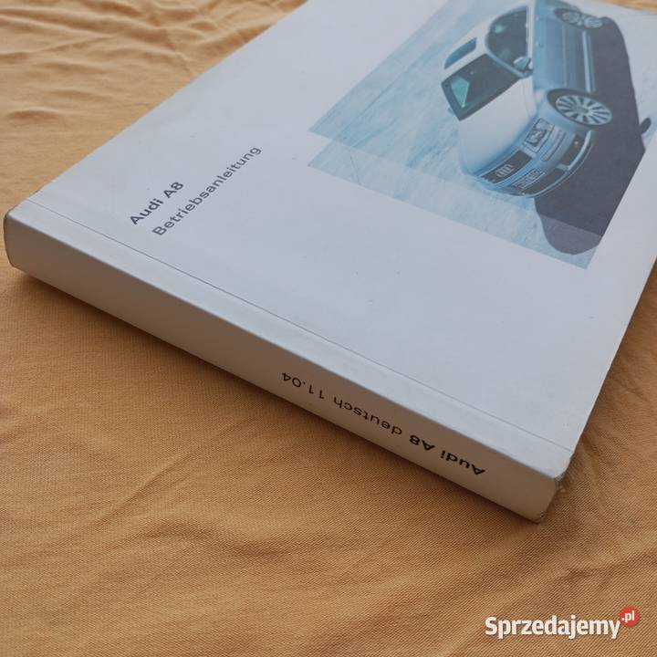 Audi a8 d3 20022005 niemiecka instrukcja obsługi Złotoryja