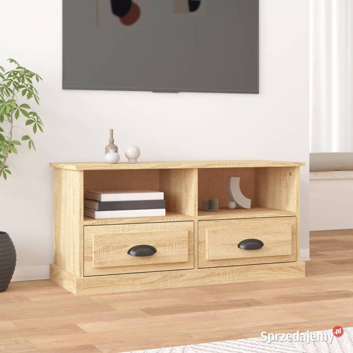 Szafka pod TV dąb sonoma 93x355x45 materiał sprzedam