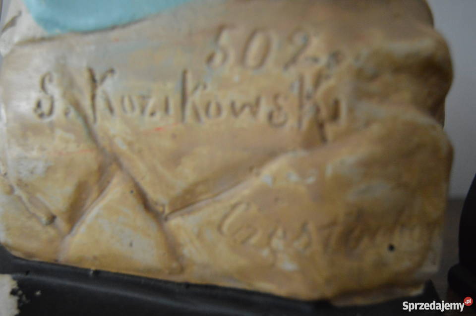 oryginalna staropolska figura Matki Boskiej Warszawa