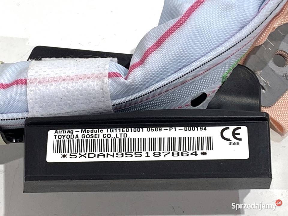 KURTYNA POWIETRZNA PRAWY TOYOTA AYGO II sprzedam