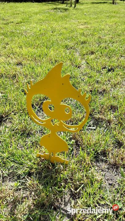 Metalowe ozdoby ogrodowe wbijane Rzemień