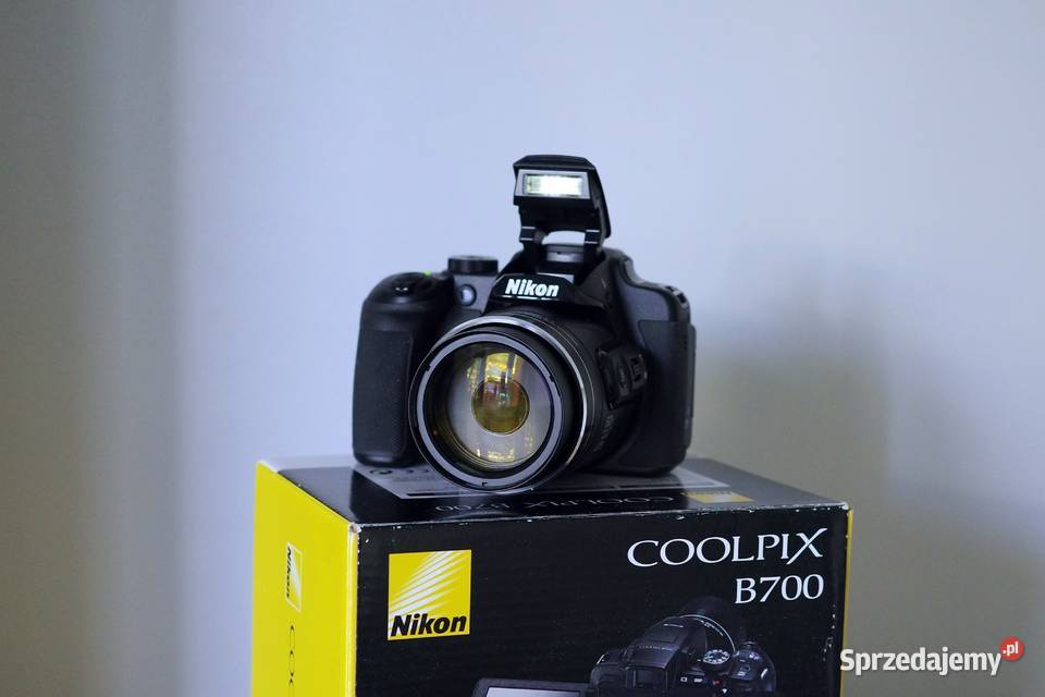 Nikon Coolpix B700 20 Mpix60x optzoom4KRAW łódzkie Pabianice sprzedam