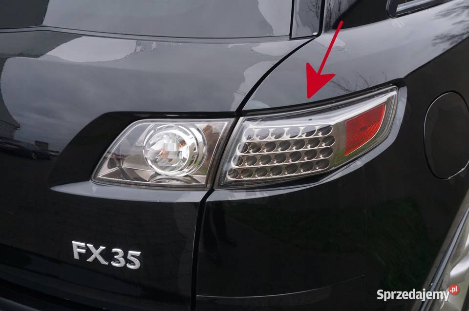 LAMPA TYŁ TYLNA PRAWA LEWA INFINITI FX35 FX45 Nowy Tomyśl