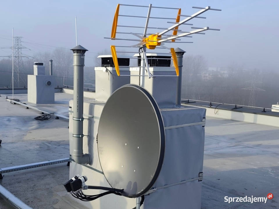 Montaż anten Ruda Śląska instalacja SAT i DVBT2