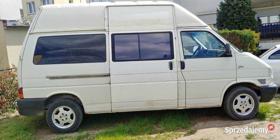 Sprzedam VW T4 25TDI Wysoki 9 osobwy Klima biały Oborniki sprzedam