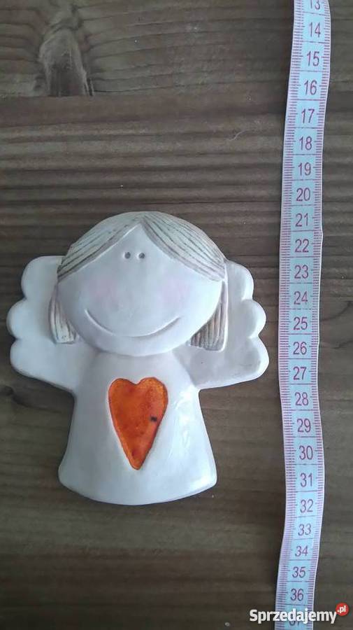 Ozdoba Anioł Aniołek stojący wiszący Warszawa