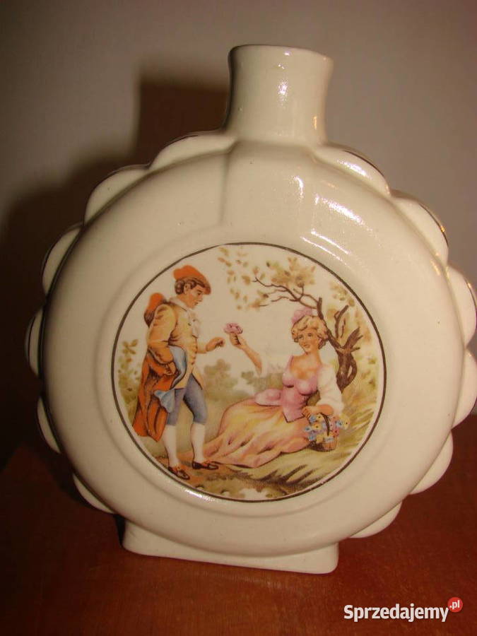 okrągła butelka dekoracyjna Pruszcz Gdański