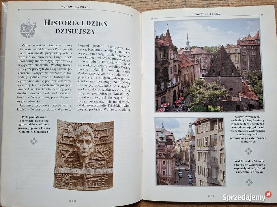 Żydowska Praga M Vitochova J Kejr J Vestecka Mapy i przewodniki Kraków sprzedam