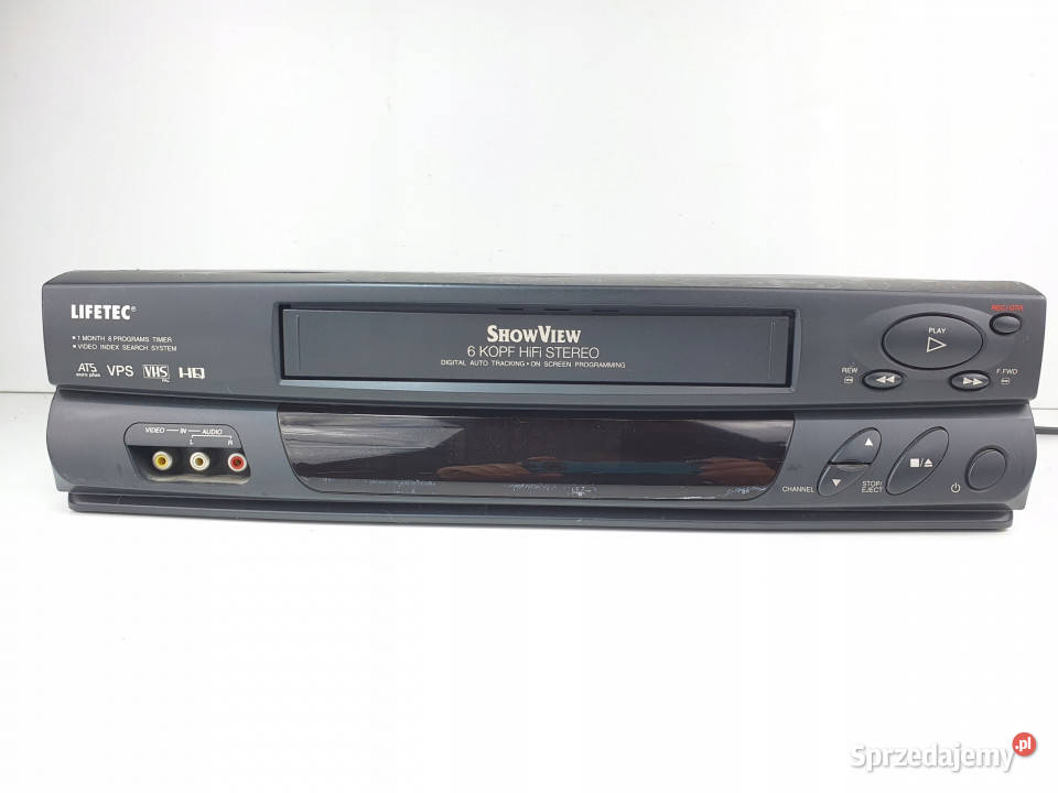 Video magnetowid Lifetec LT8950 LT 8950 6 head Międzychód