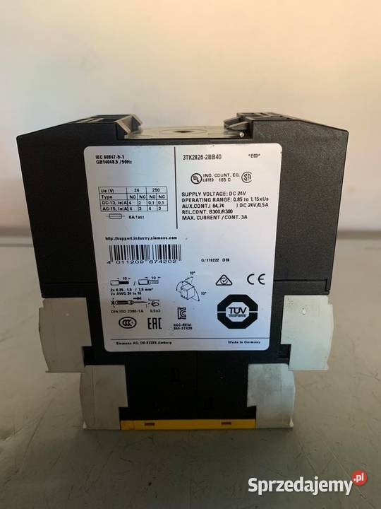 Siemens 3TK28262BB40 Safety relay Warszawa