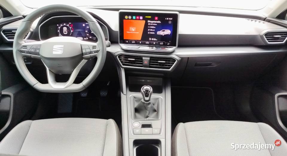 SEAT Leon Style 15 TSI salon nieuszkodzony Dąbrowa Górnicza