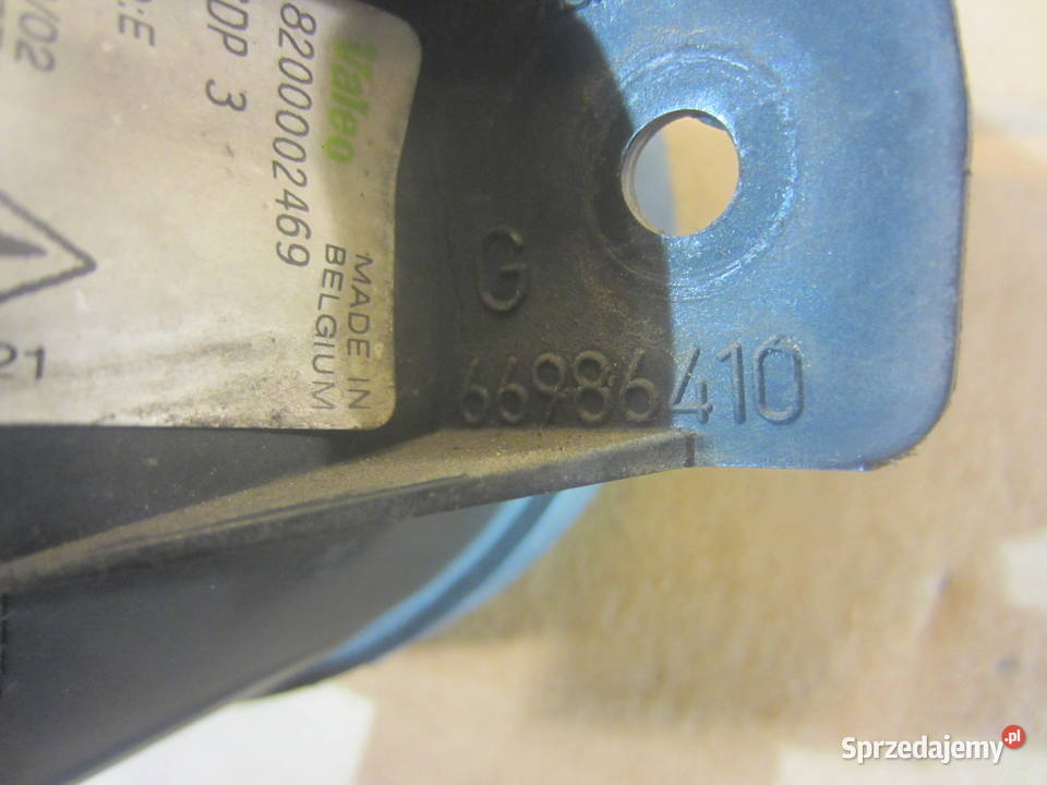 halogen lewy przód renault vel satis 66986410 Oświetlenie Szczecin