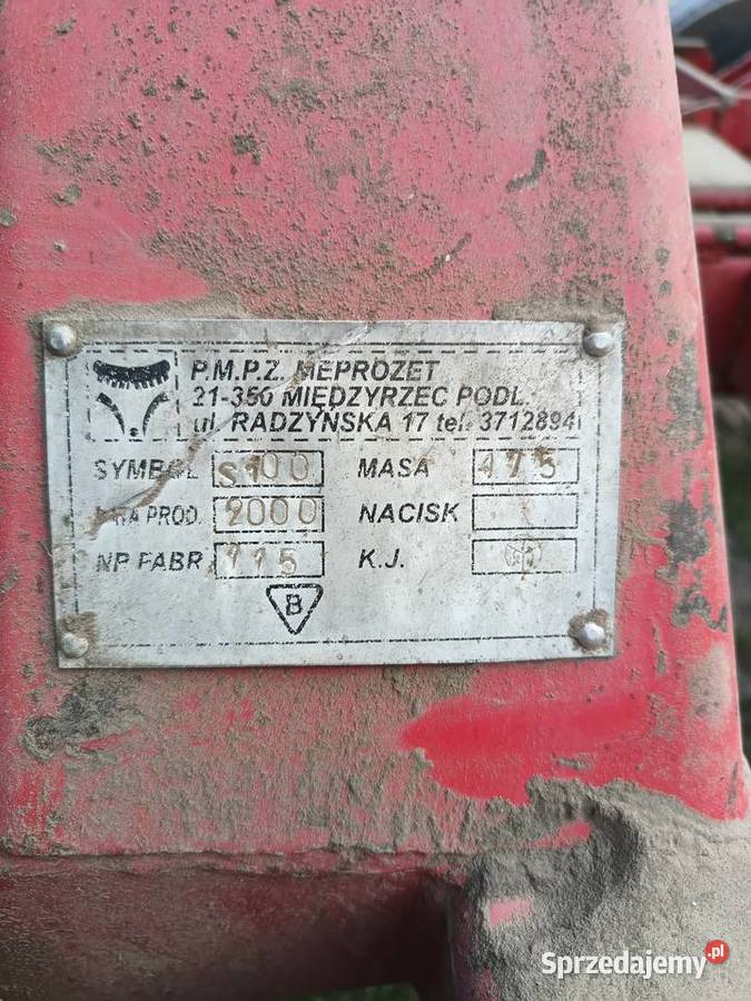 Siewnik do kukurydzy meprozet Łyszkowice sprzedam