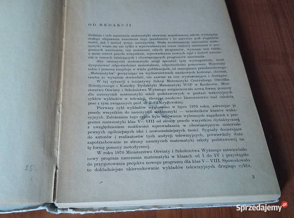 Materiały pomocnicze do nauczania matematyki w twarda Gdańsk