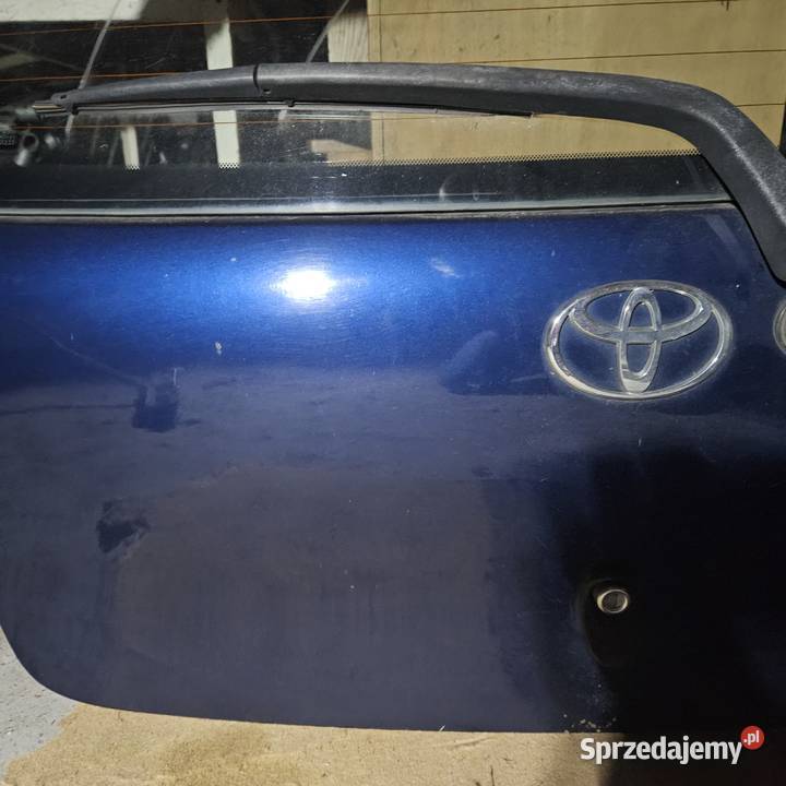 Toyota Yaris 1 lak 8K8 klapa tylna stan bez rdzy Gdańsk sprzedam