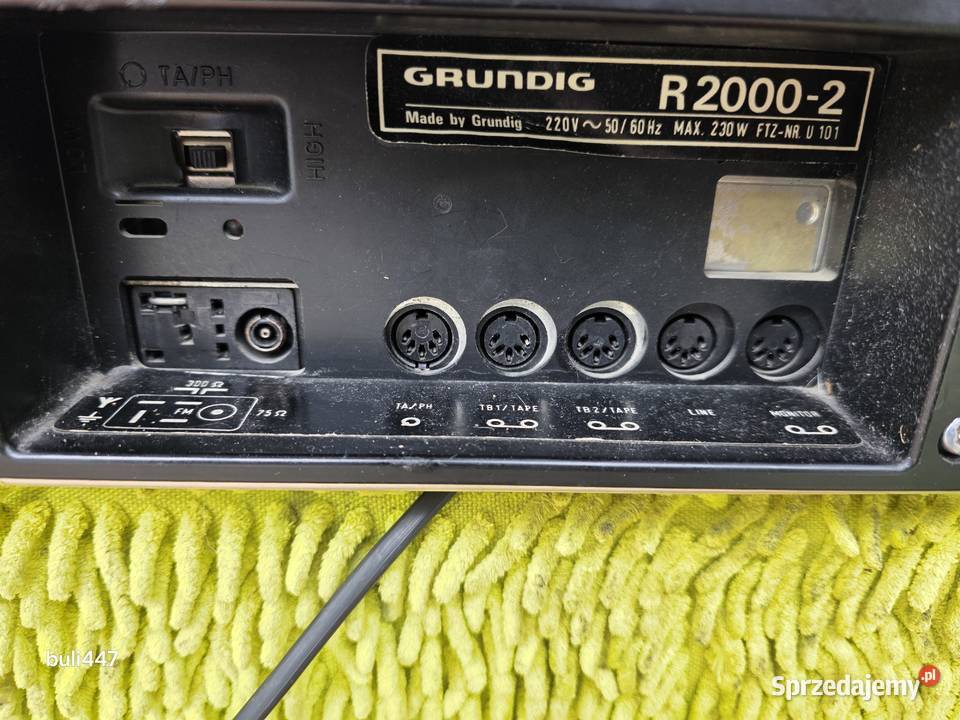 amplituner grundig r20002 stereo Chełm Śląski sprzedam