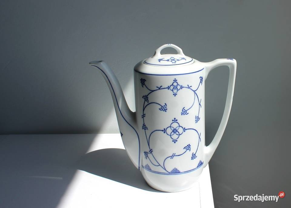 BIAŁA PORCELANA DZBANEK WZÓR SŁOMKOWYJAGER Gliwice