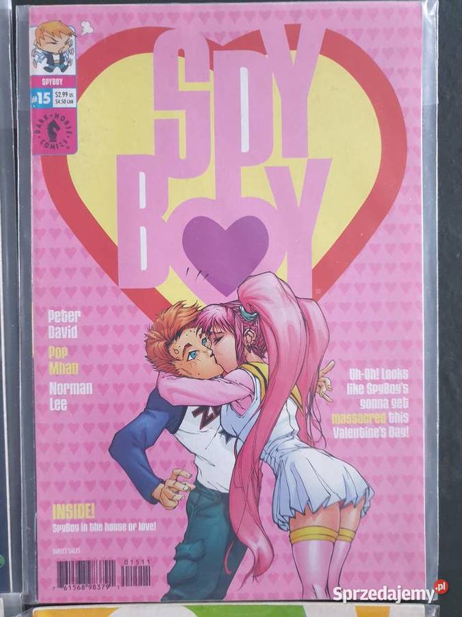 Spy Boy 4 komiksy Dark Horse Comics USA Superbohaterowie