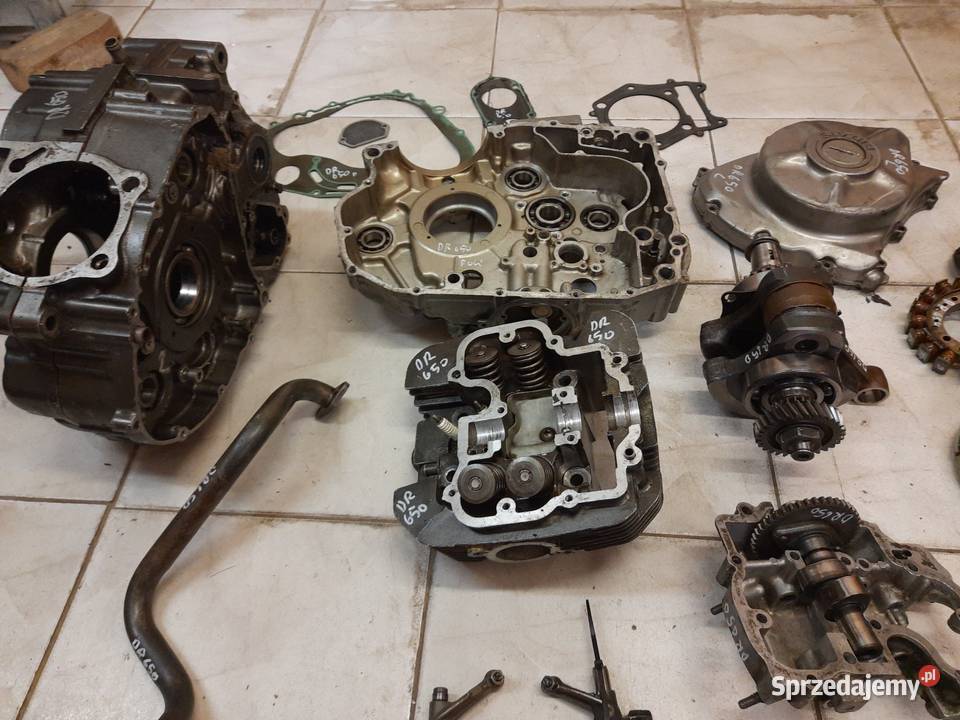 Suzuki DR 650 silnik części dr 650 wał skrzynia Jelenia Góra